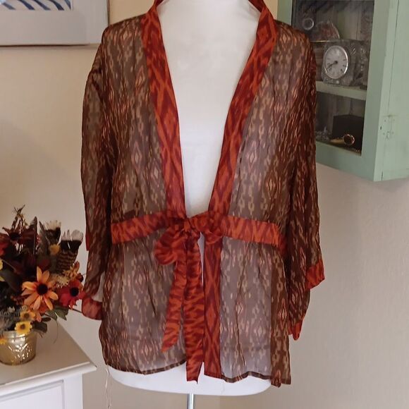 Coldwater Creek Silk Top - Picture 1 of 12